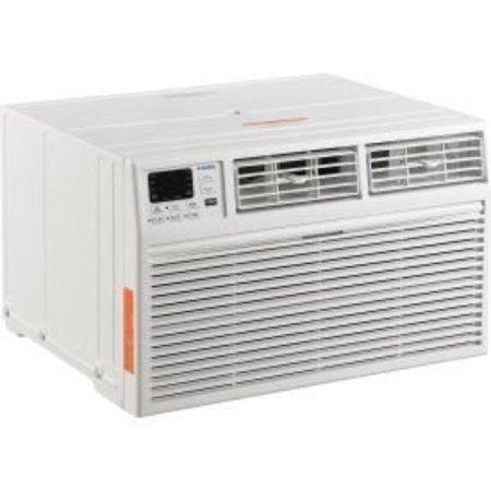 GLOBAL EQUIPMENT Wall Air Conditioner 10000 BTU - Cool + Heat - Wifi Enabled - 208/230V TTW-10ERA2/J6U